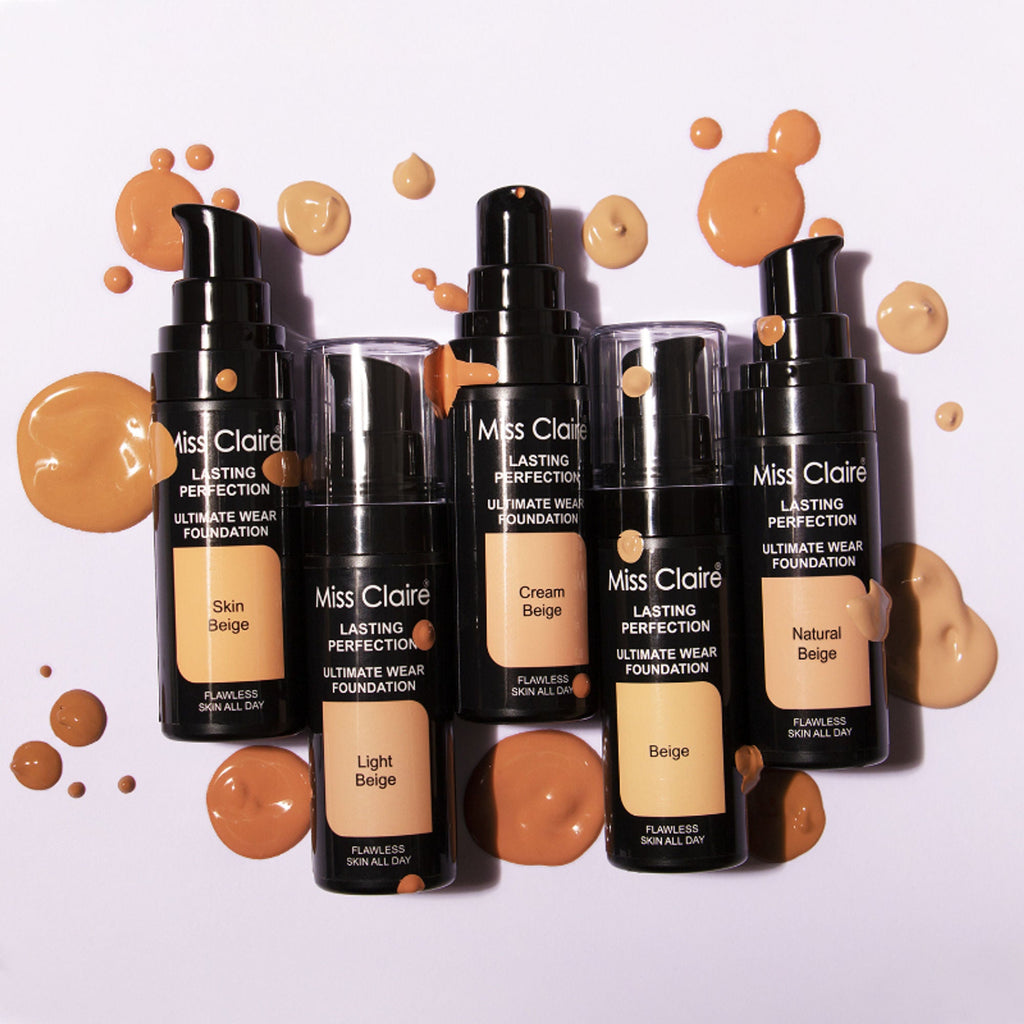 Miss Claire Lasting Perfection Ultimate Wear Foundation - 21 Cream Beige | Grocsy