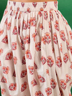 Sangria Printed Pure Cotton Kurta With Dhoti Pants | Grocsy