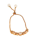 Saraf RS Jewellery Rose Gold-Polished AD Studded Designer Jewellery Set | Grocsy