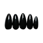 SOEZI Black Beauty Reusable Press On Nails - Application Kit | Grocsy