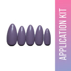 SOEZI Violet Victory Reusable Press On Nails - Application Kit | Grocsy