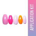 SOEZI Outta The Box Reusable Press On Nails - Application Kit | Grocsy
