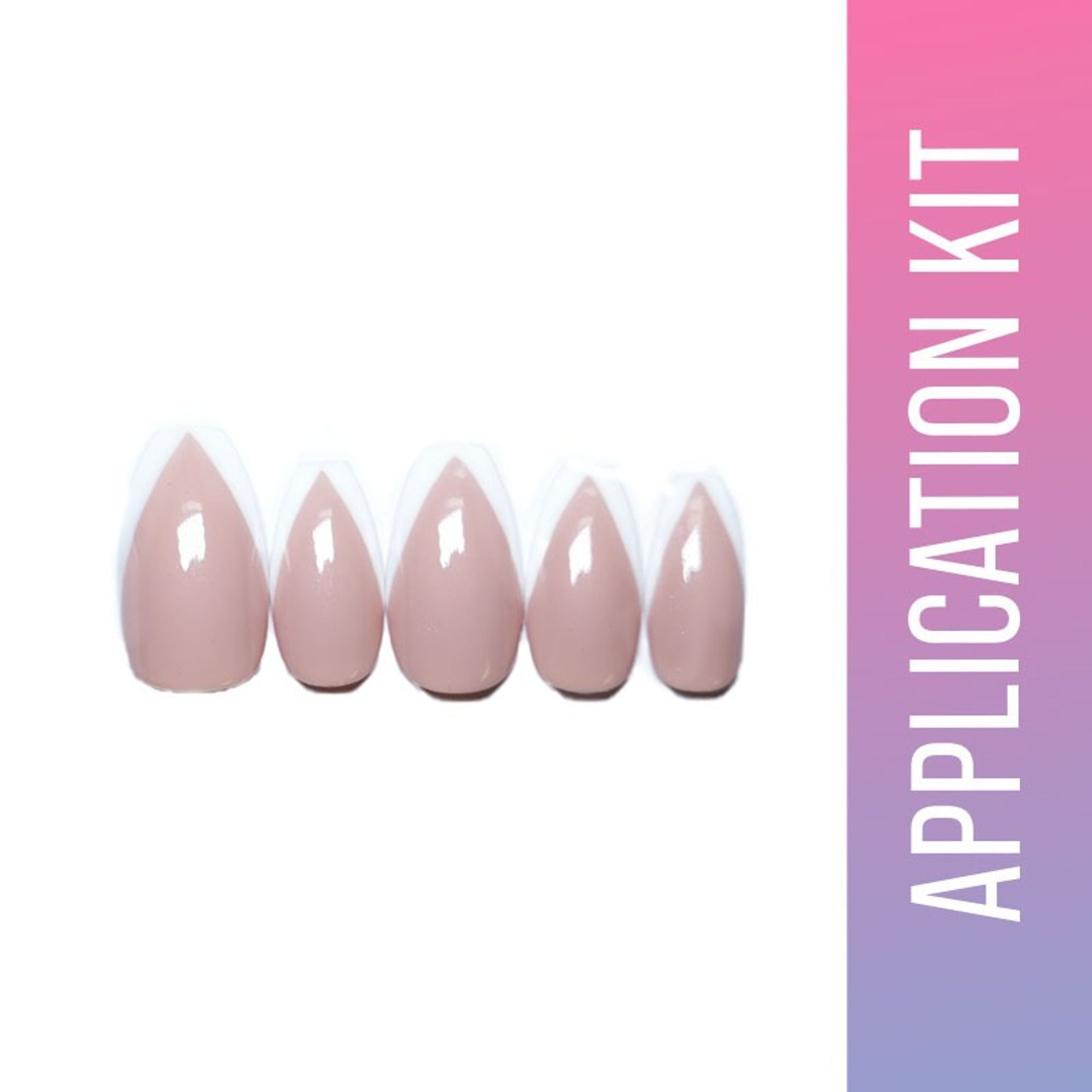 SOEZI Oh La La Reusable Press On Nails - Application Kit | Grocsy