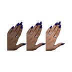 SOEZI Ballsy Blues Reusable Press On Nails - Ready To Wear Kit | Grocsy