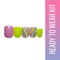 SOEZI Multifaceted Reusable Press On Nails - Ready To Wear Kit | Grocsy