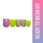 SOEZI Multifaceted Reusable Press On Nails - Ready To Wear Kit | Grocsy