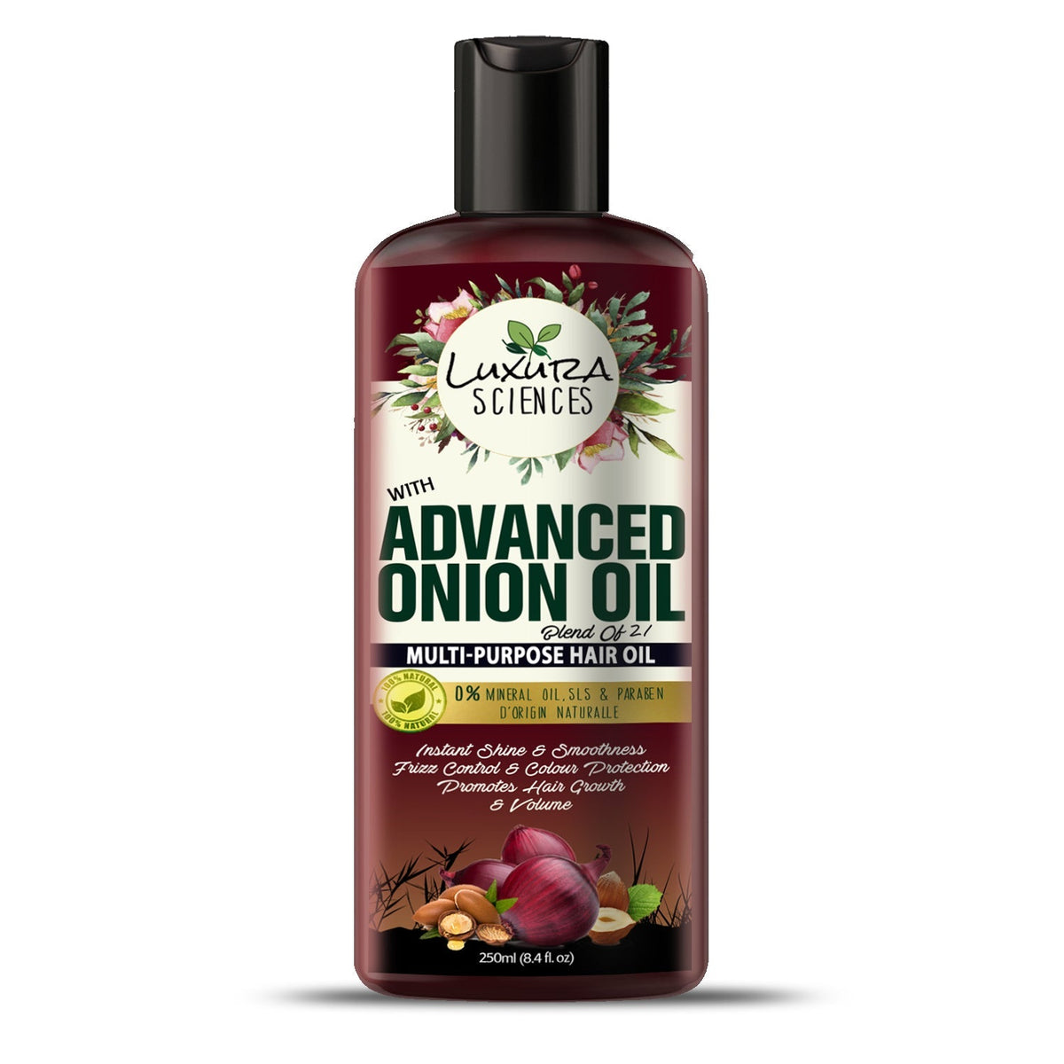 Luxura Sciences Advanced Onion Hair Oil For Hair Growth | Grocsy