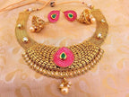 Multicolor Antique necklace Set | Grocsy