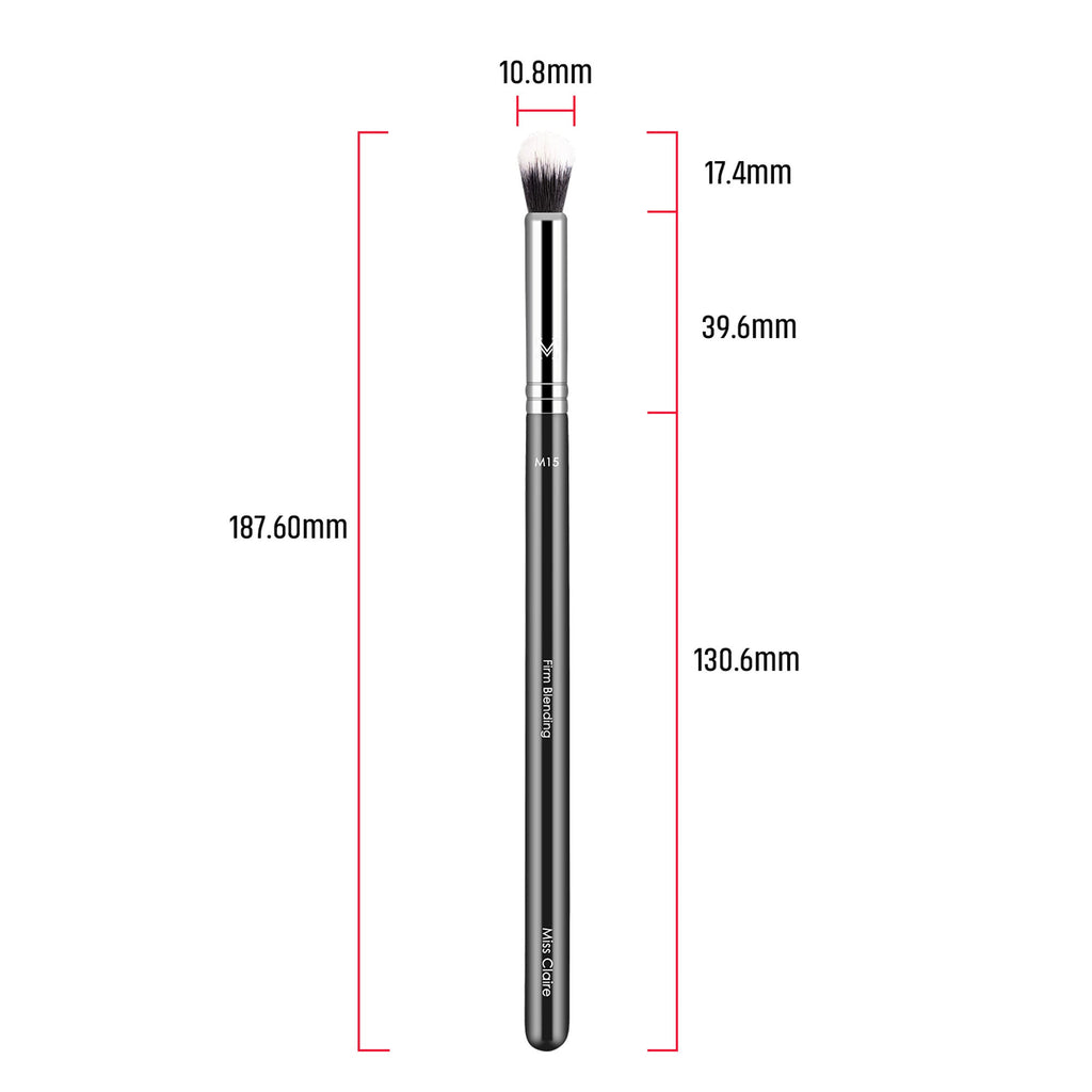 Miss Claire M15 - Firm Blending Brush - Chrome | Grocsy