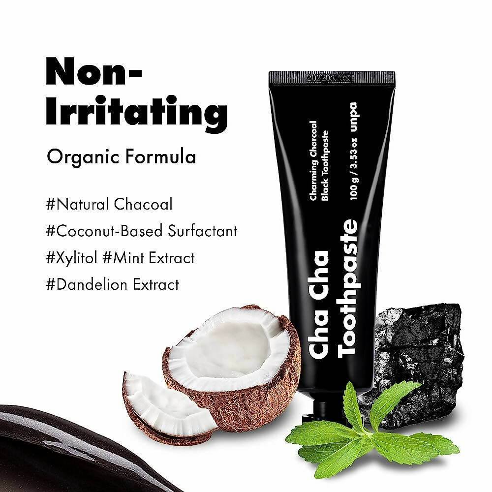Unpa The Cha Cha Charming Charcoal Toothpaste | Grocsy