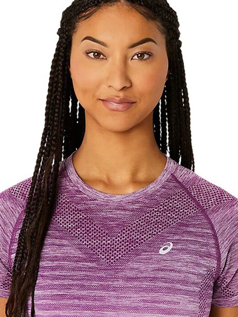 ASICS Seamless SS Printed Raglan Sleeves T-shirt | Grocsy