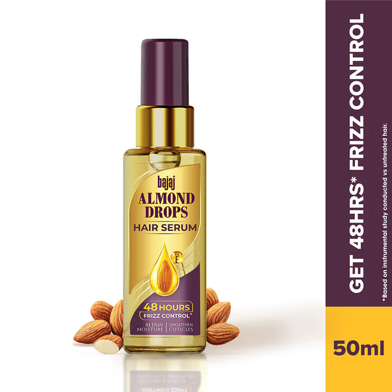 Bajaj Almond Drops Serum With Oil For Hair | Grocsy
