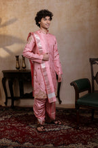 Kanjivaram Pattu Pink Srinivasa Kanjivaram By Hilo Design | Grocsy