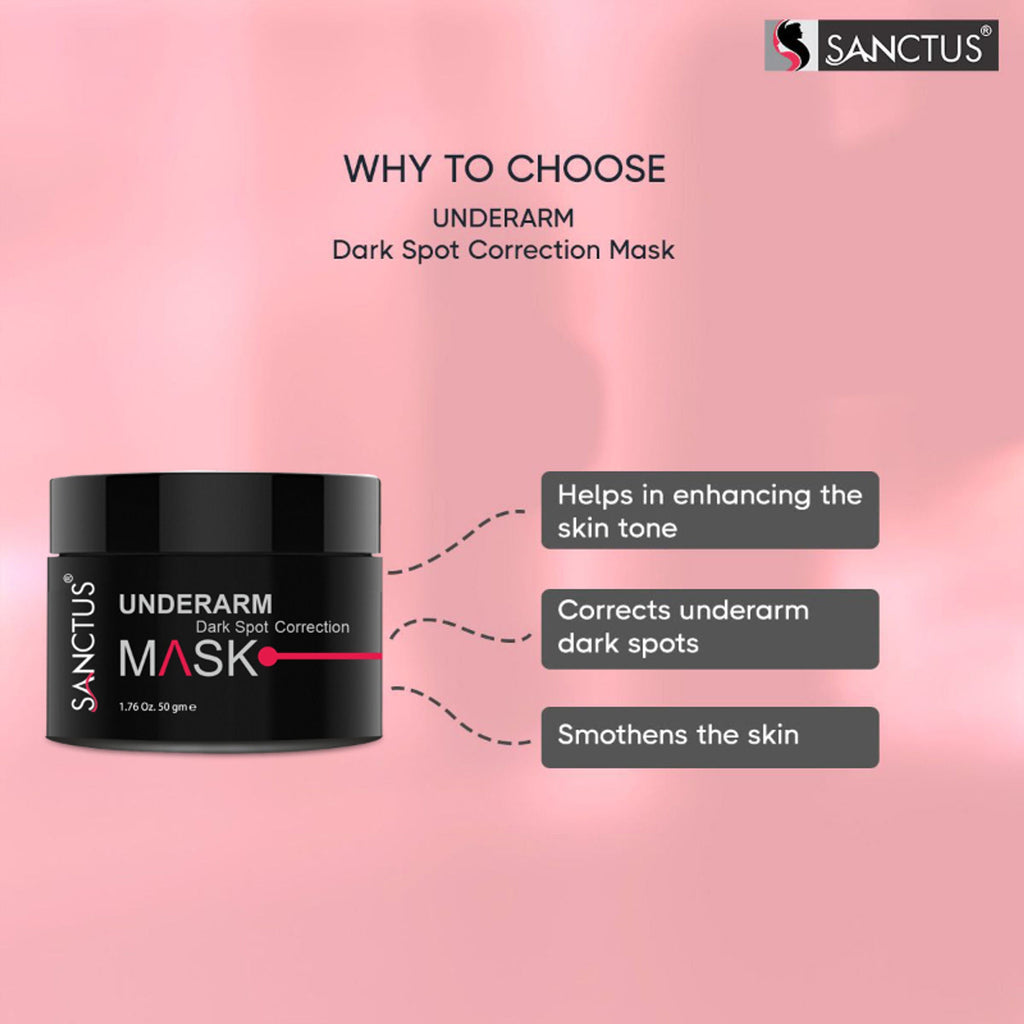 SANCTUS Underarm Dark Spot Correction Mask | Grocsy