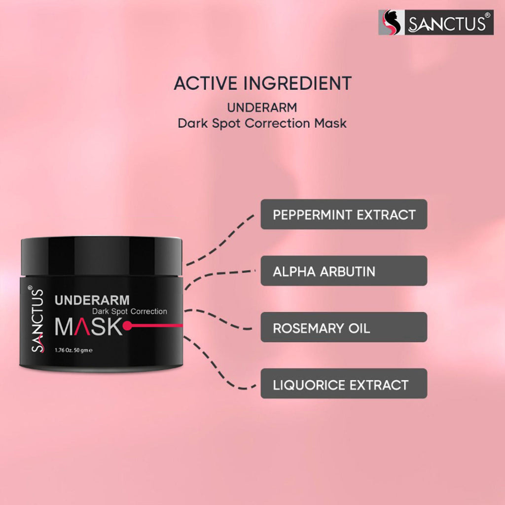 SANCTUS Underarm Dark Spot Correction Mask | Grocsy