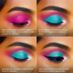 Makeup Revolution Forever Flawless Eyeshadow Palette-18 Smooth & Rich Shade - Bird of Paradise | Grocsy
