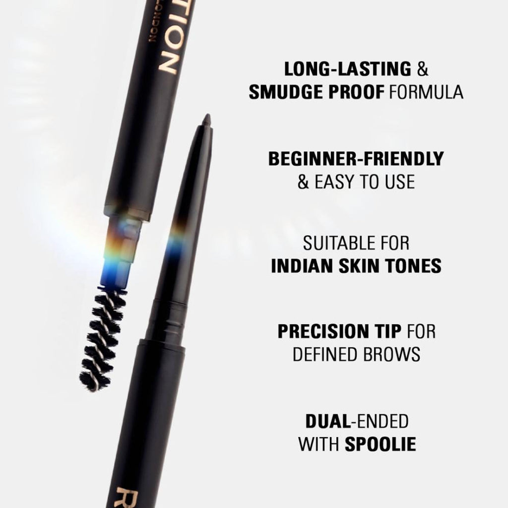 Makeup Revolution Precise Brow Pencil - Dark Brown | Grocsy