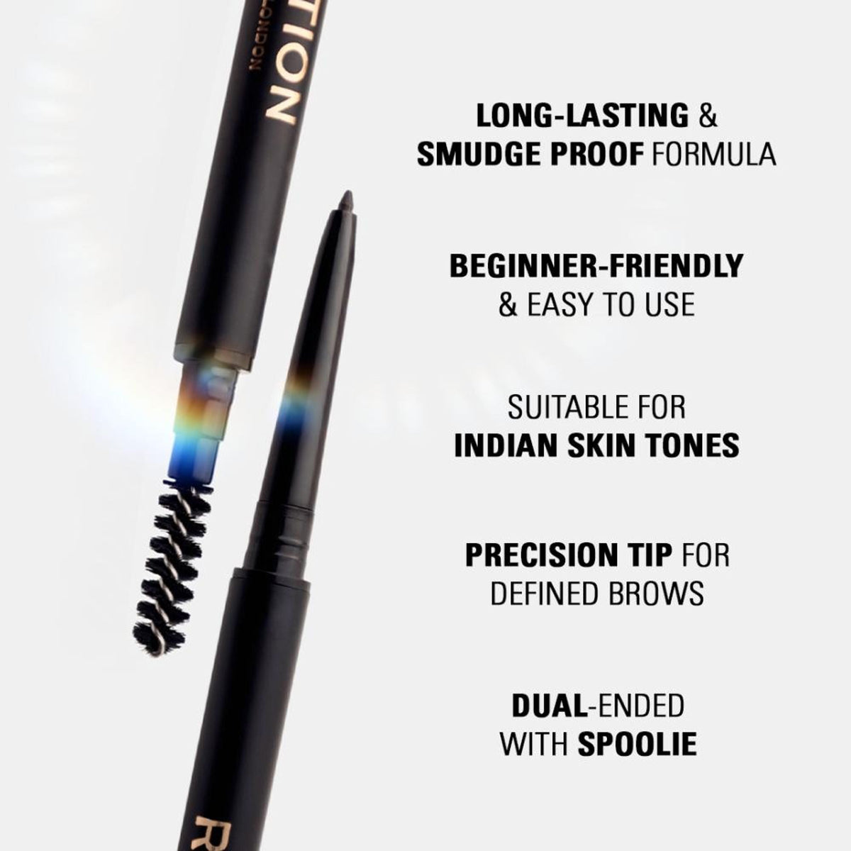 Makeup Revolution Precise Brow Pencil - Dark Brown | Grocsy