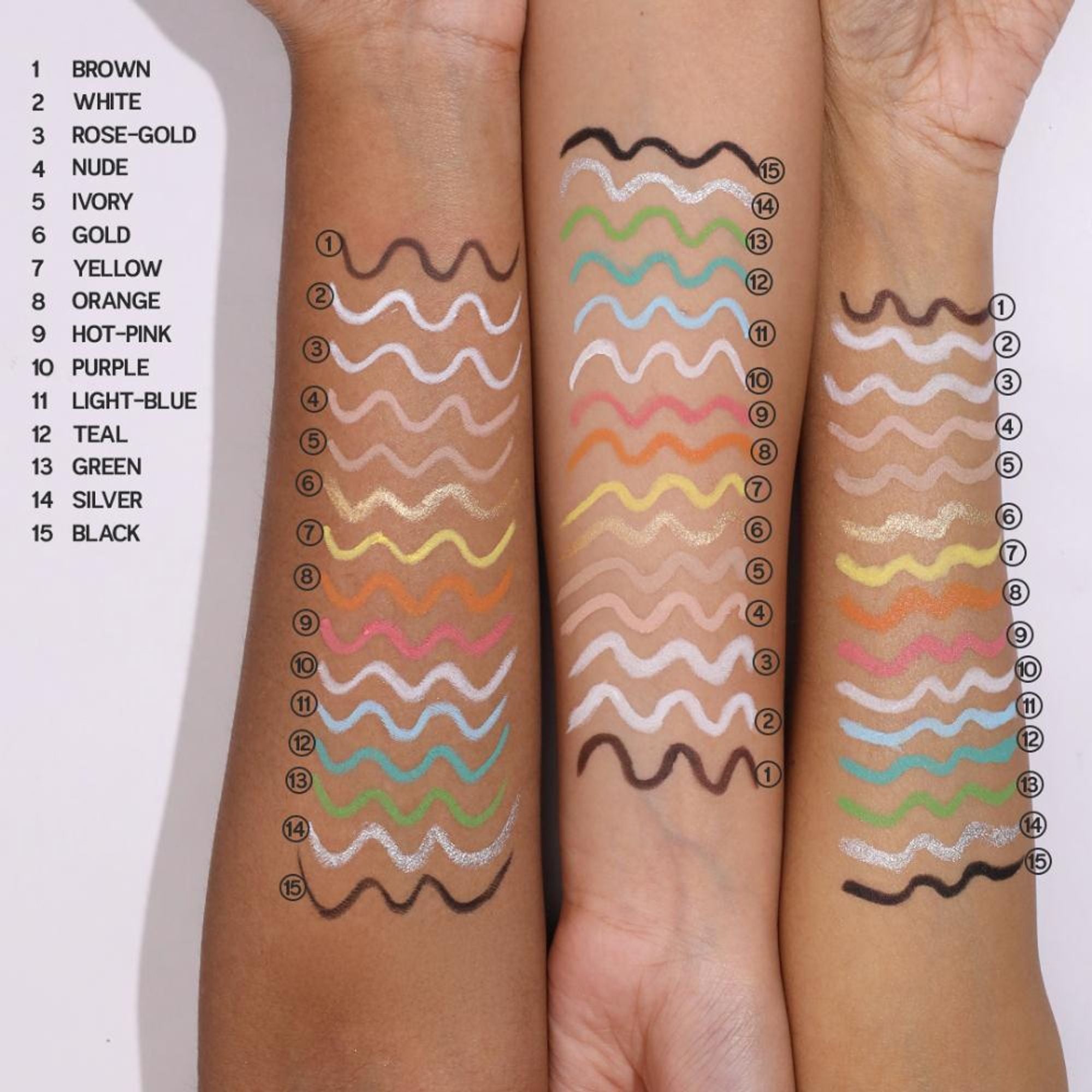 Makeup Revolution Streamline Waterline Eyeliner Pencil-Ultra Creamy Smudge Proof Smokey Looks - Black | Grocsy