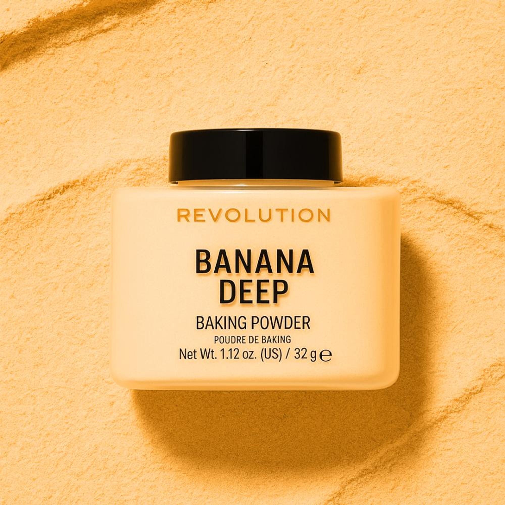 Makeup Revolution Banana Deep Loose Baking Powder | Grocsy