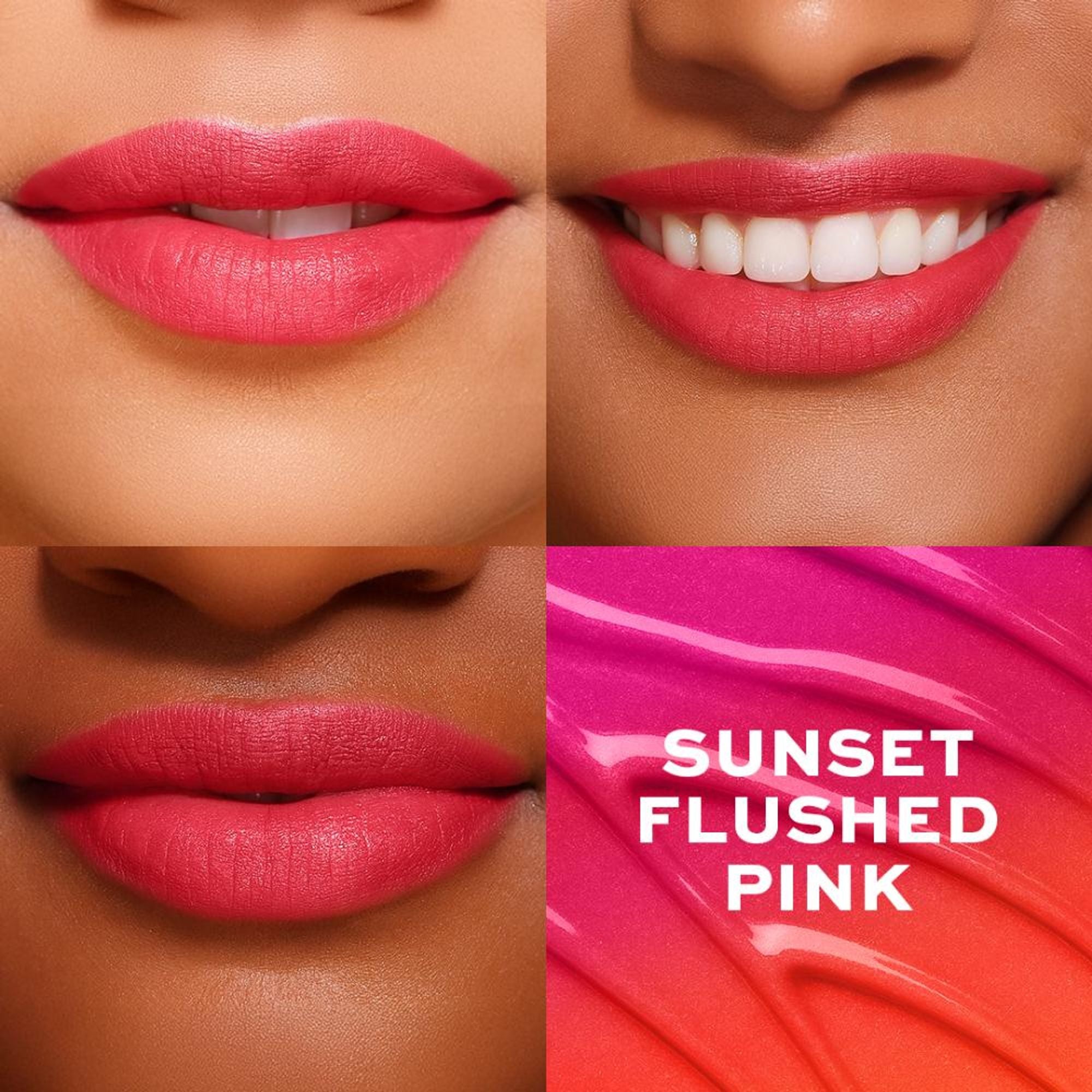 Makeup Revolution Sunset Shift Peel Off Lip - Stain Flushed Pink | Grocsy