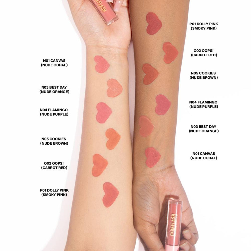 PINKFLASH Melting Matte Lip Cream - O02 Oops | Grocsy