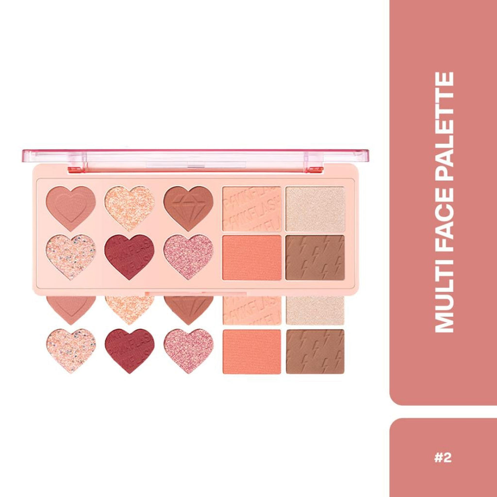 PINKFLASH Multi Face Palette - 02 Strawberry Ice | Grocsy