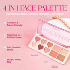 PINKFLASH Multi Face Palette - 02 Strawberry Ice | Grocsy