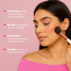 PINKFLASH Multi Face Palette - 02 Strawberry Ice | Grocsy