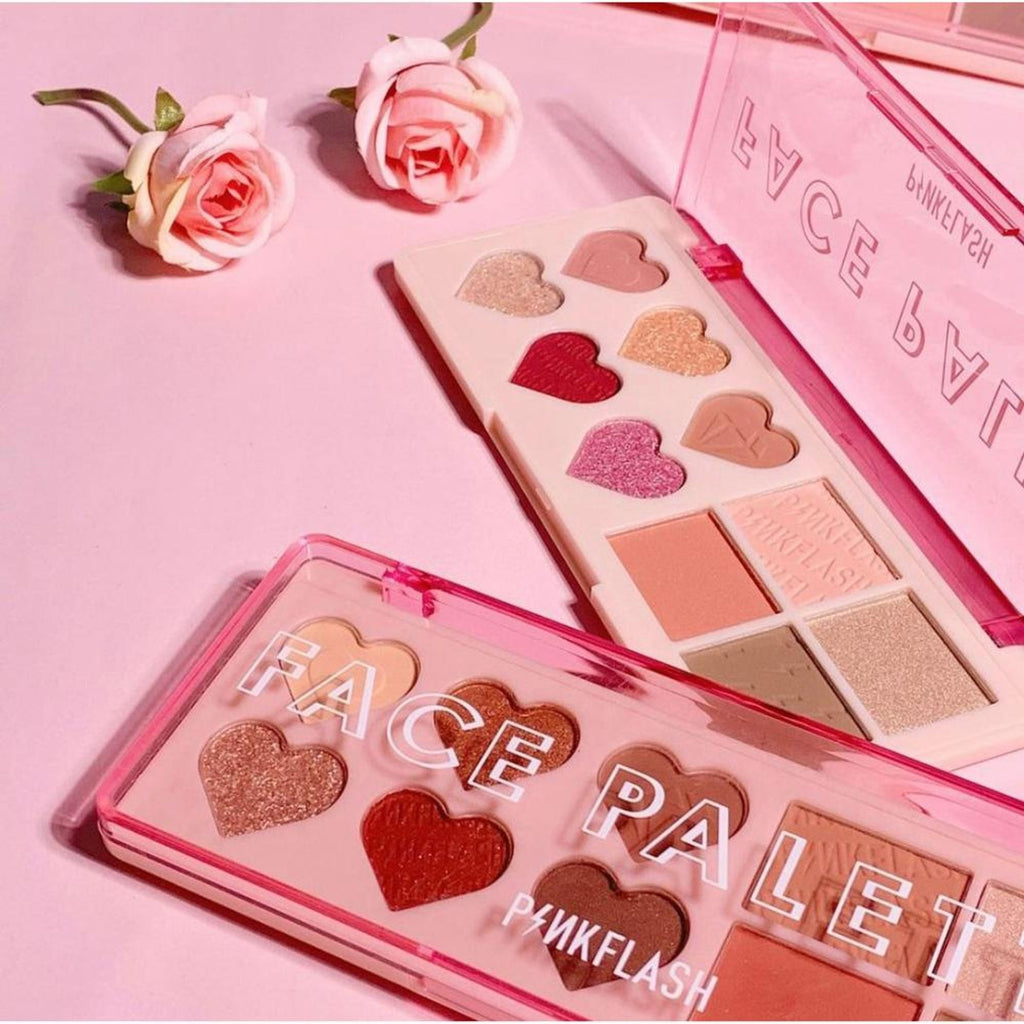 PINKFLASH Multi Face Palette - 02 Strawberry Ice | Grocsy