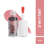 Makeup Revolution Relove Baby Lip & Cheek Tint - Long Lasting - Soft & Glowy Finish - Rose | Grocsy