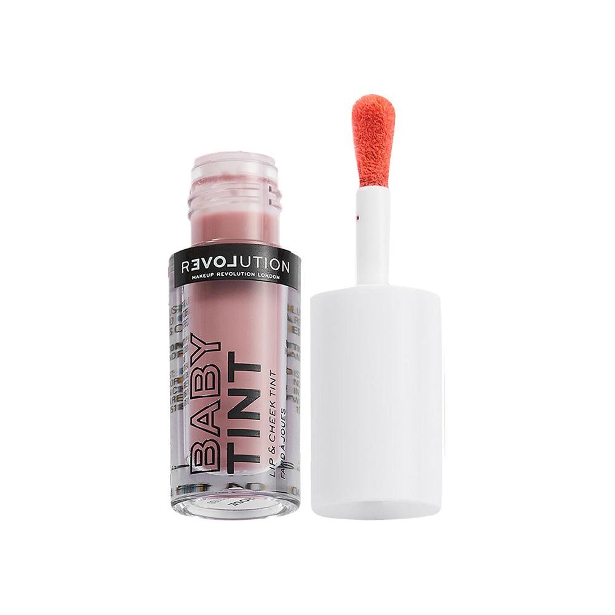 Makeup Revolution Relove Baby Lip & Cheek Tint - Long Lasting - Soft & Glowy Finish - Rose | Grocsy