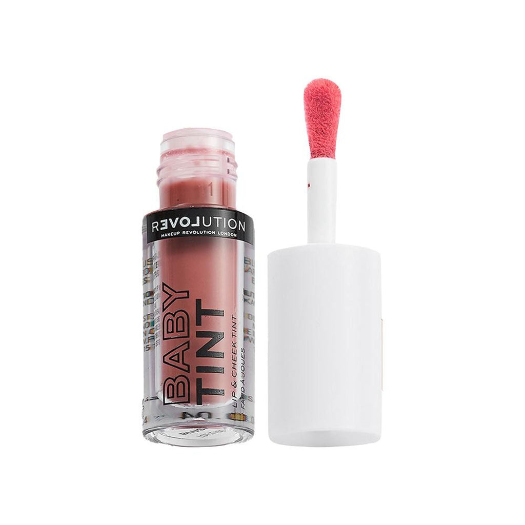 Makeup Revolution Relove Baby Lip & Cheek Tint - Long Lasting - Soft & Glowy Finish - Blush | Grocsy