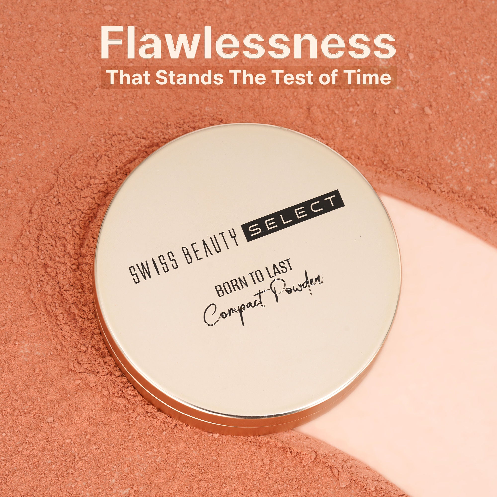 Swiss Beauty Born To Last 3-In-1 Skin Perfection Compact With Vitamin E - 1. Bare Dawn | Grocsy