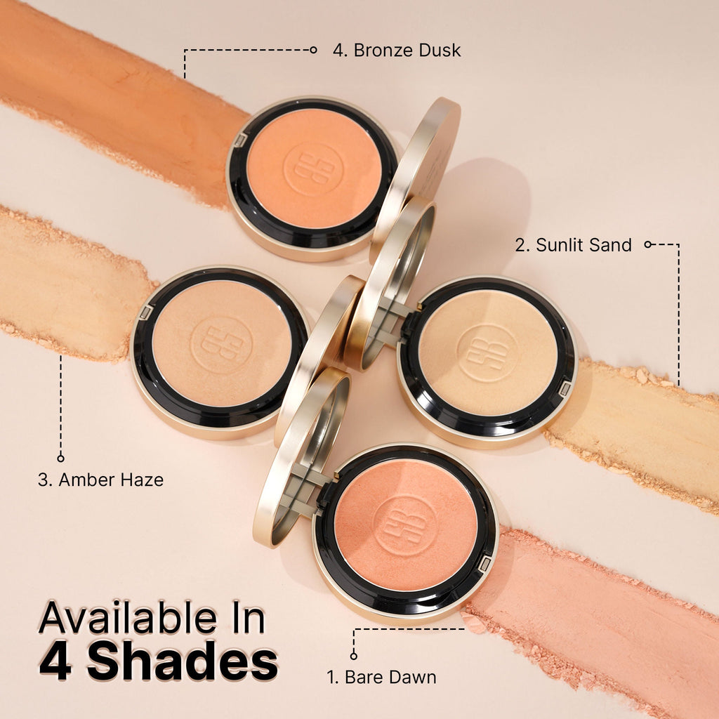 Swiss Beauty Born To Last 3-In-1 Skin Perfection Compact With Vitamin E - 1. Bare Dawn | Grocsy