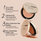 Swiss Beauty Born To Last 3-In-1 Skin Perfection Compact With Vitamin E - 2. Sunlit Sand | Grocsy