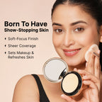 Swiss Beauty Born To Last 3-In-1 Skin Perfection Compact With Vitamin E - 2. Sunlit Sand | Grocsy