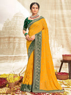 Saree Mall Woven Design Zari Silk Blend Sarees | Grocsy