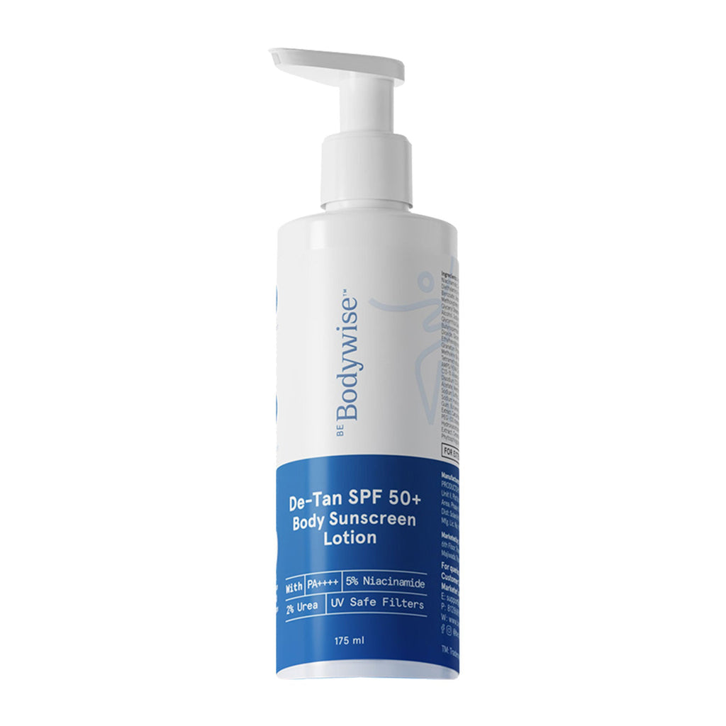 BeBodywise De-Tan SPF 50+ Body Sunscreen Lotion PA++++ | Grocsy