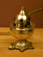 Spillbox Gold-Toned Brass Kachua Goblet Diyas Pooja Essential | Grocsy