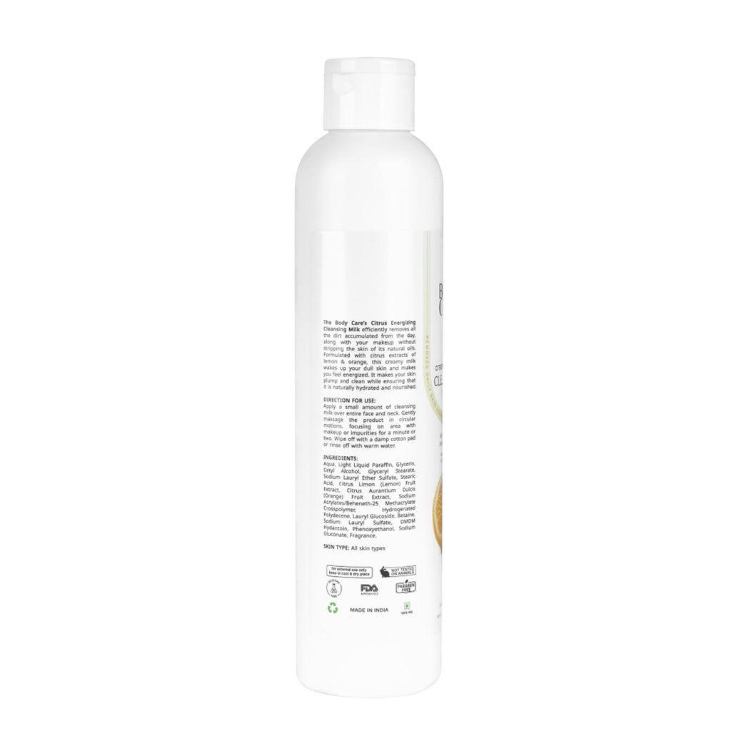 The Body Care Orange Cleansing Milk | Grocsy