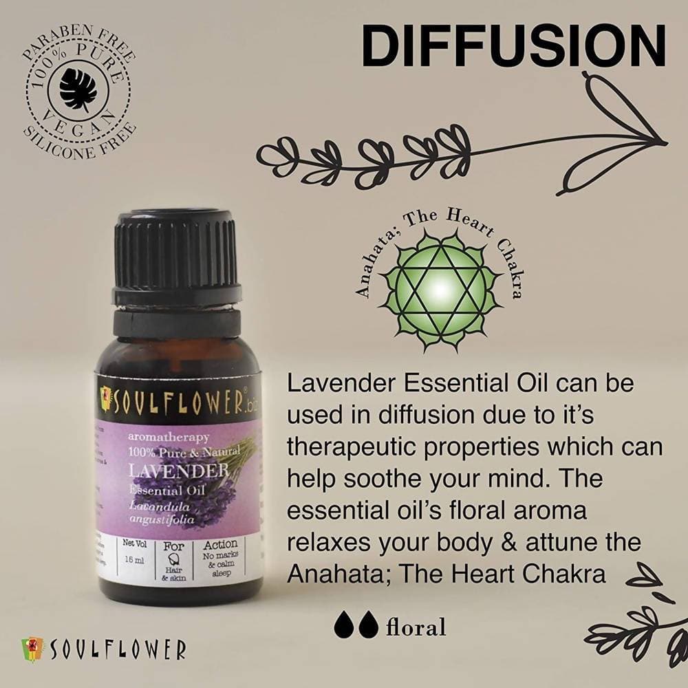 Soulflower Lavender Essential Oil | Grocsy
