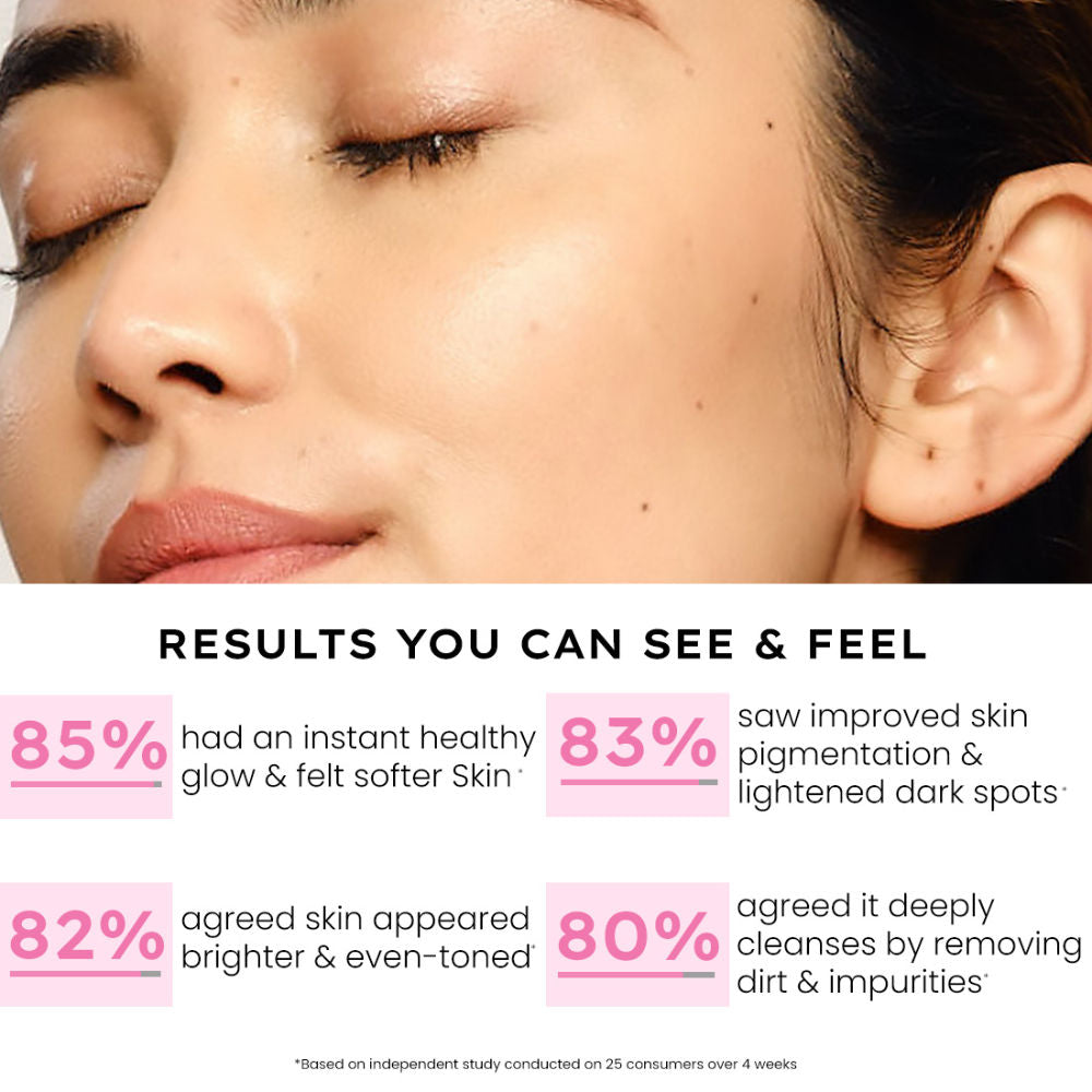 Hyphen By Kriti Sanon Rice Water Face Brightening Daily Cleanser, Reduce Pigmentation & Dark Spots, Brightens & Even Tones Skin, Moisturizes Skin | Grocsy