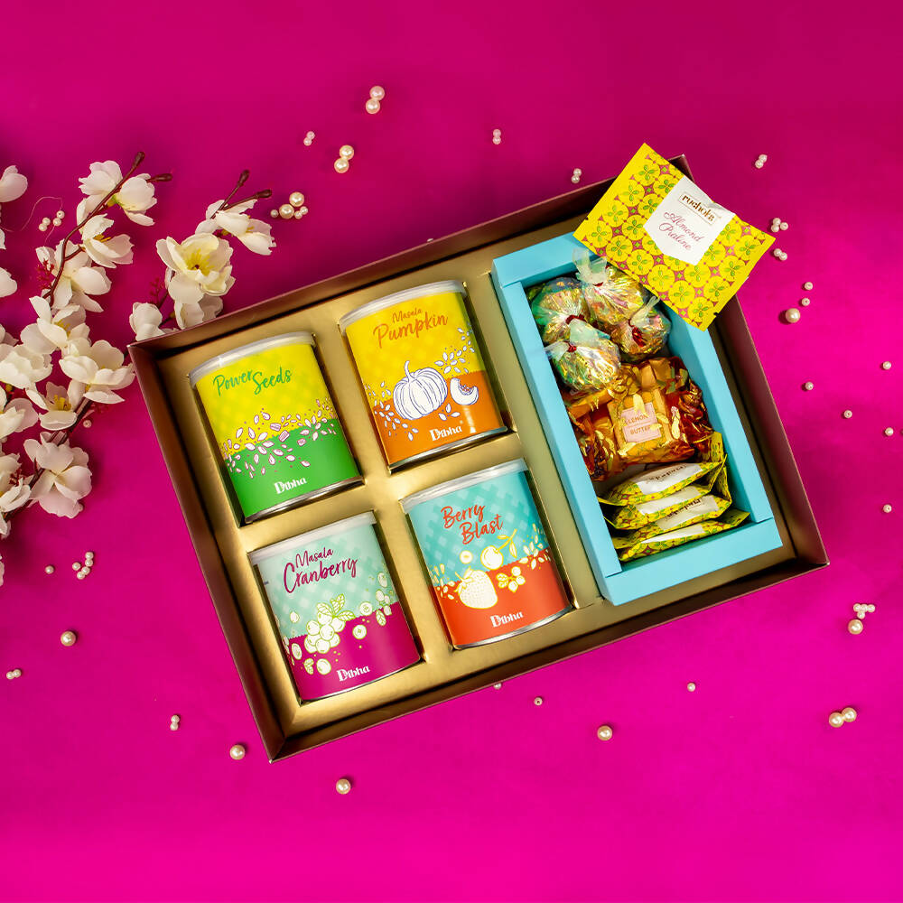 Dibha Women's Day Premium Refreshing Gift Hamper Box | Grocsy