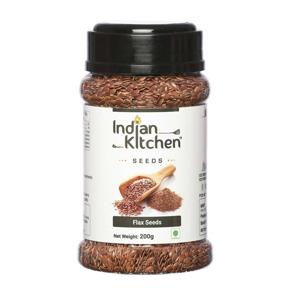 Indian Kitchen Flax Seeds | Grocsy