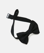 Manet Boys Solid Double Layer Bow - Black | Grocsy
