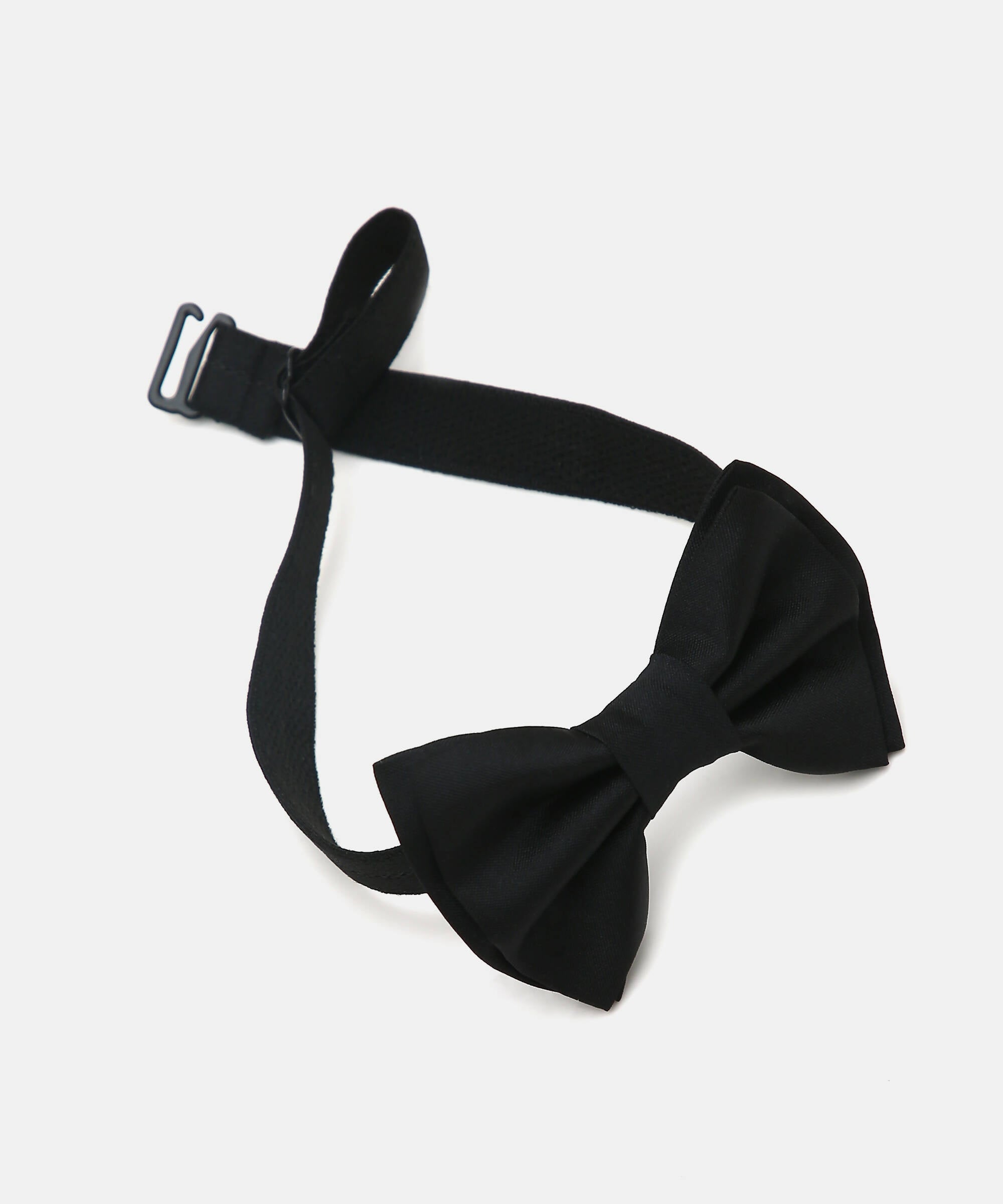 Manet Boys Solid Double Layer Bow - Black | Grocsy