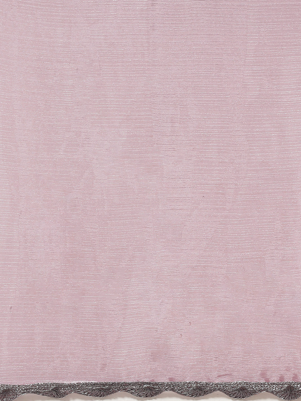 Tikhi Imli Pink Solid Embellished Border Saree | Grocsy