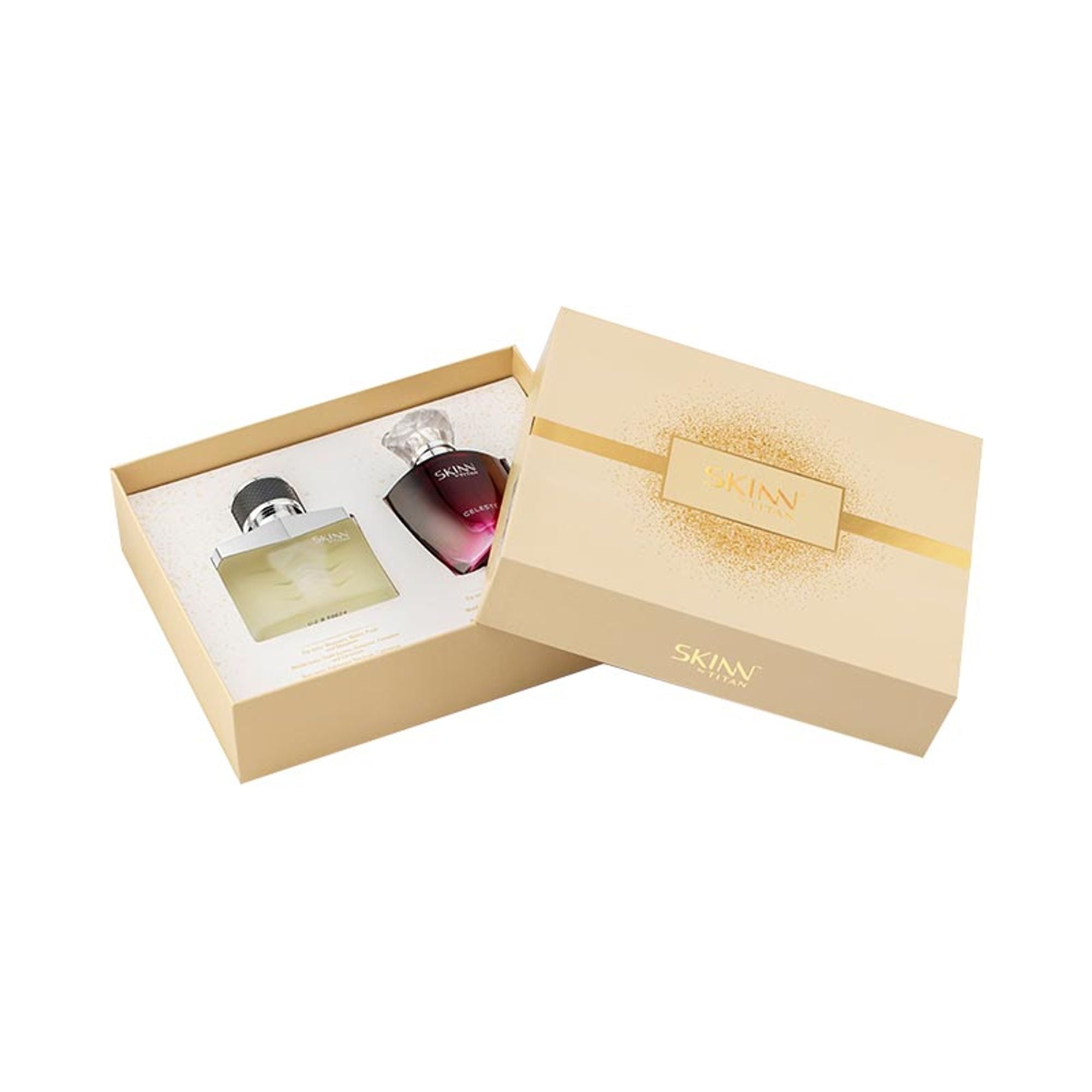 Skinn By Titan Raw and Celeste Perfumes | Grocsy