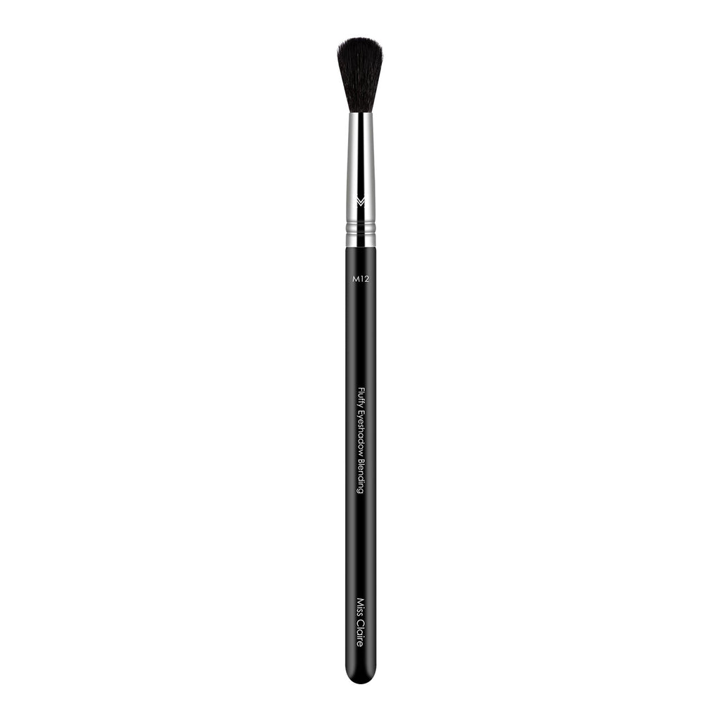 Miss Claire M12 - Fluffy Eyeshadow Blending Brush (Black) - Chrome | Grocsy